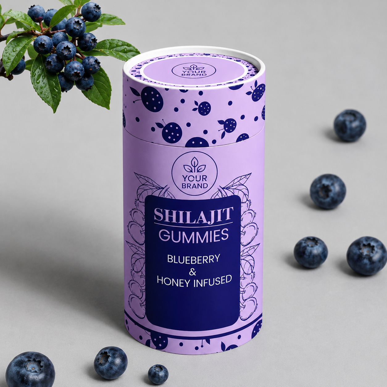 SHILAJIT GUMMIES BLUEBERRY & HONEY INFUSED
